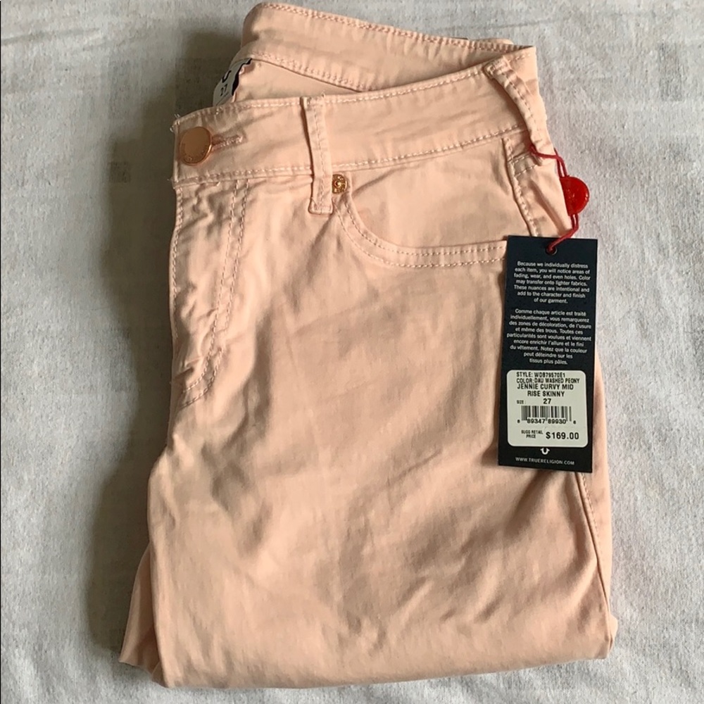 True Religion Jennie Curvy Mid Rise Skinny